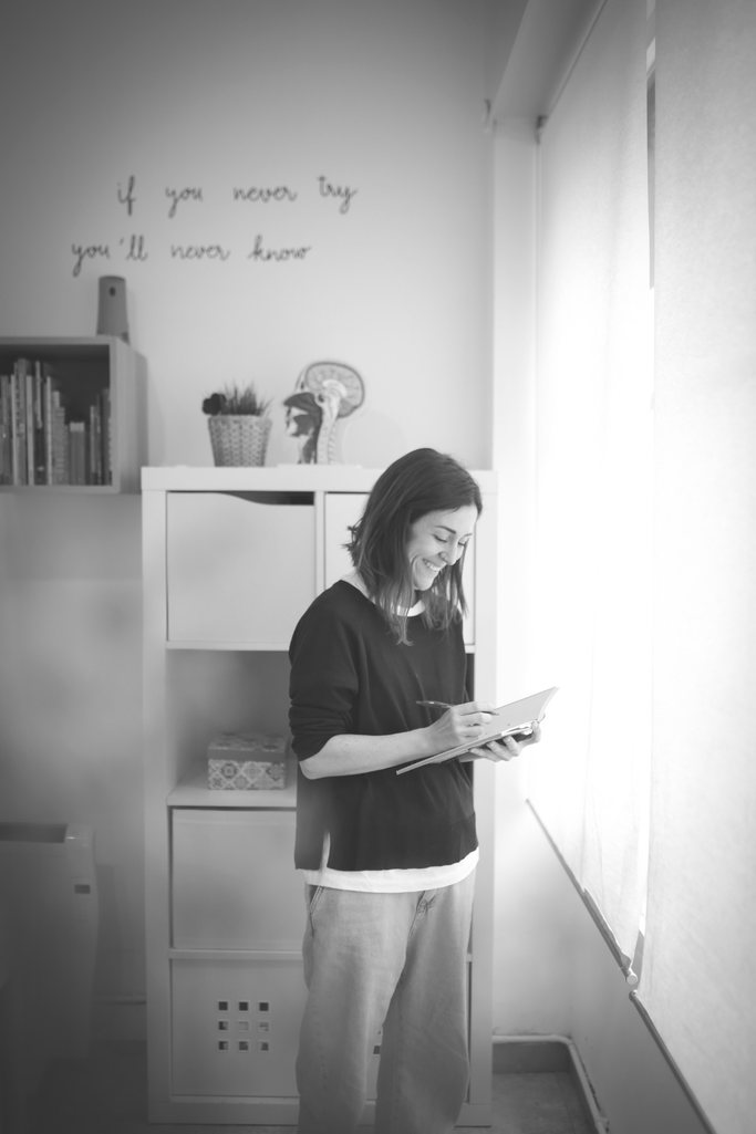 Maialen Surga Barandalla, logopeda del equipo de Ahotsa en Getxo